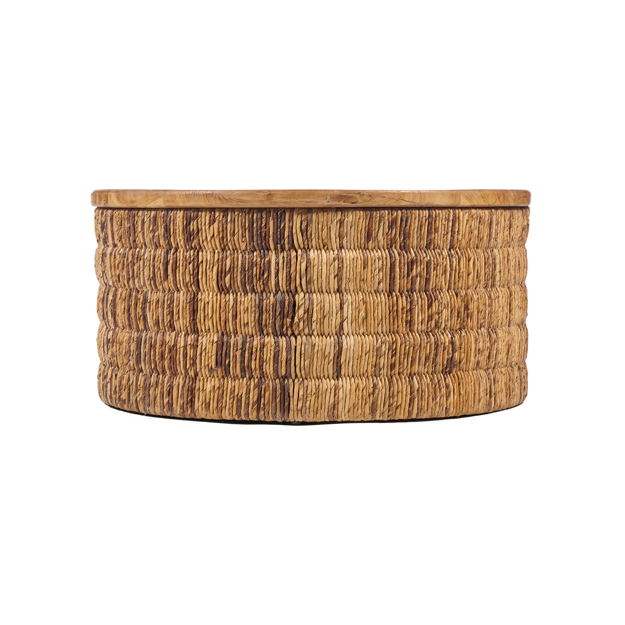 Abaca ronde Magani-salontafel - naturel