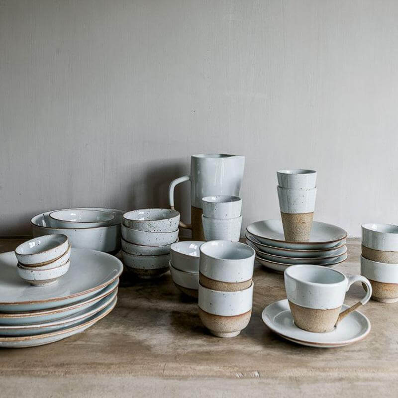 Kom stoneware Sandy M