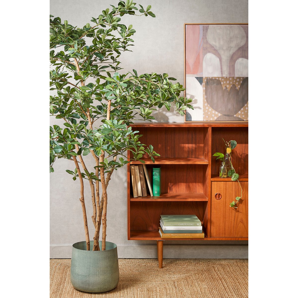 Kunstplant Olijfboom in Pot - H183 x Ø130 cm - Groen-Mica Decorations-Ik Hout ervan.