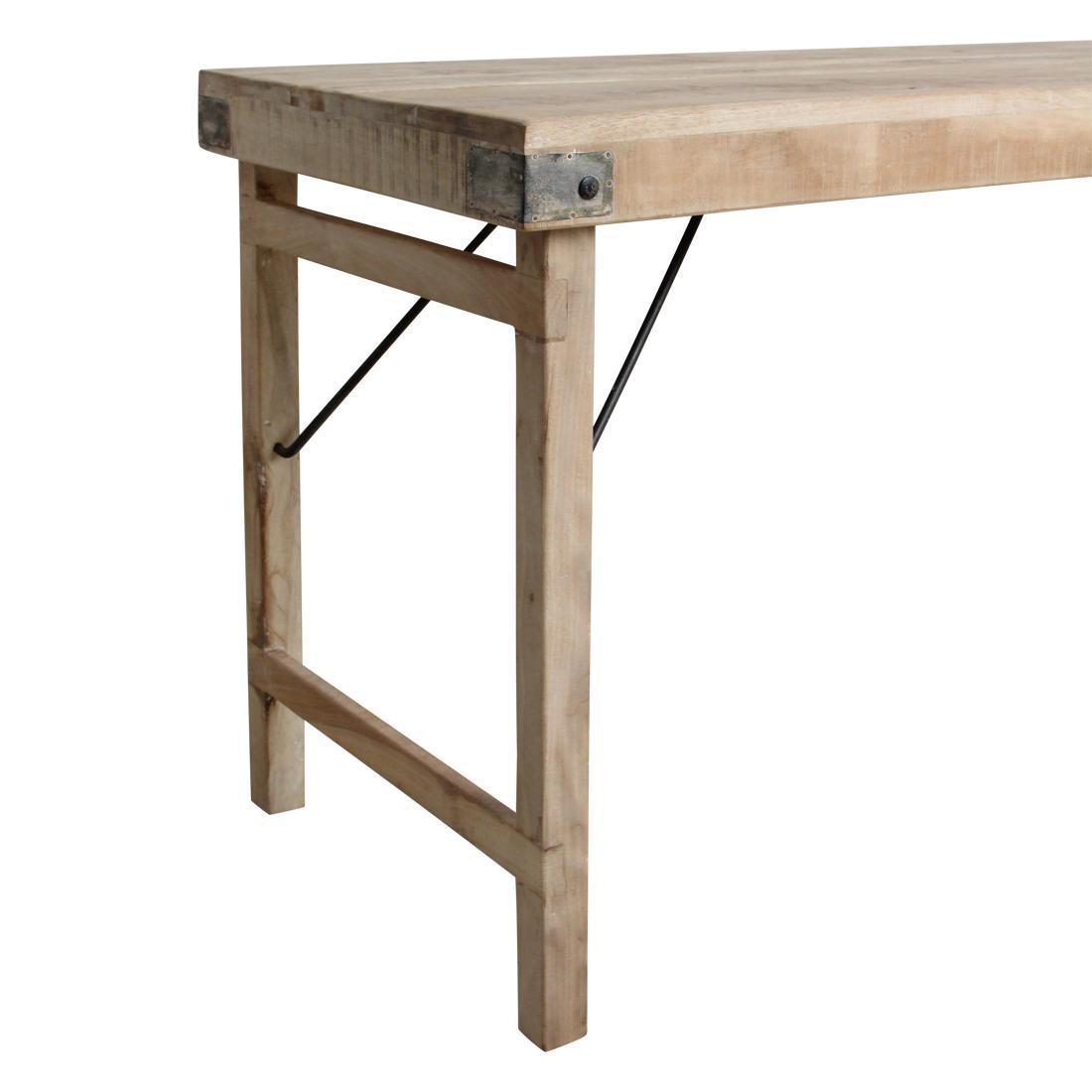 Limewash markttafel/eettafel-Raw Materials-Ik Hout ervan.