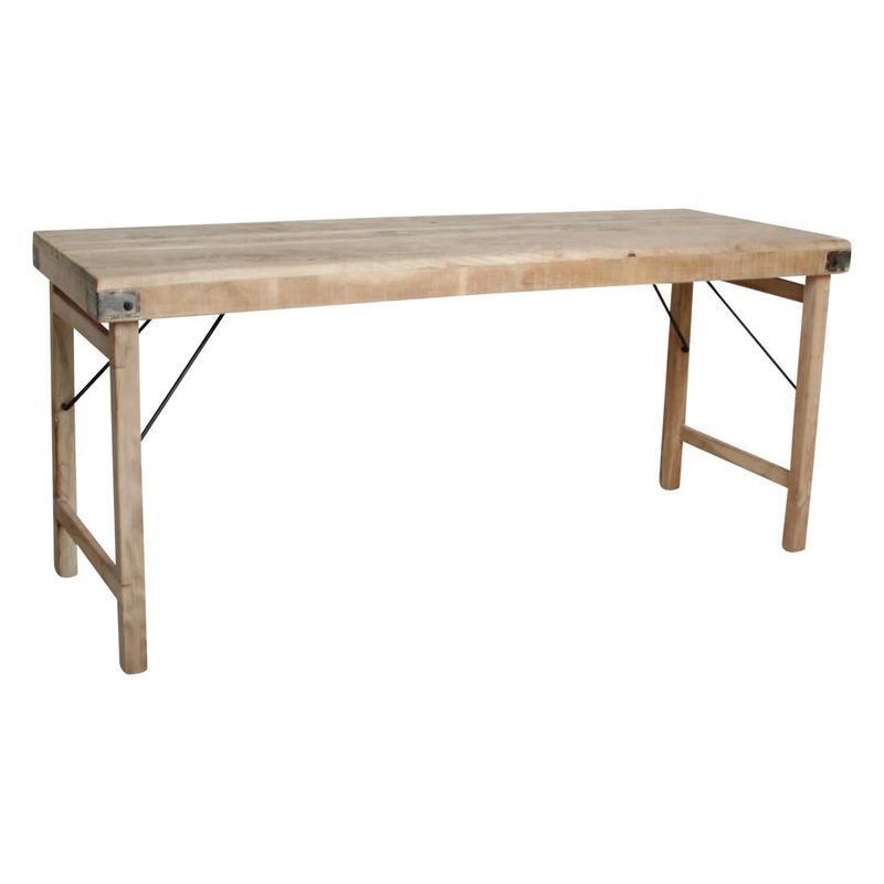 Limewash markttafel/eettafel-Raw Materials-Ik Hout ervan.