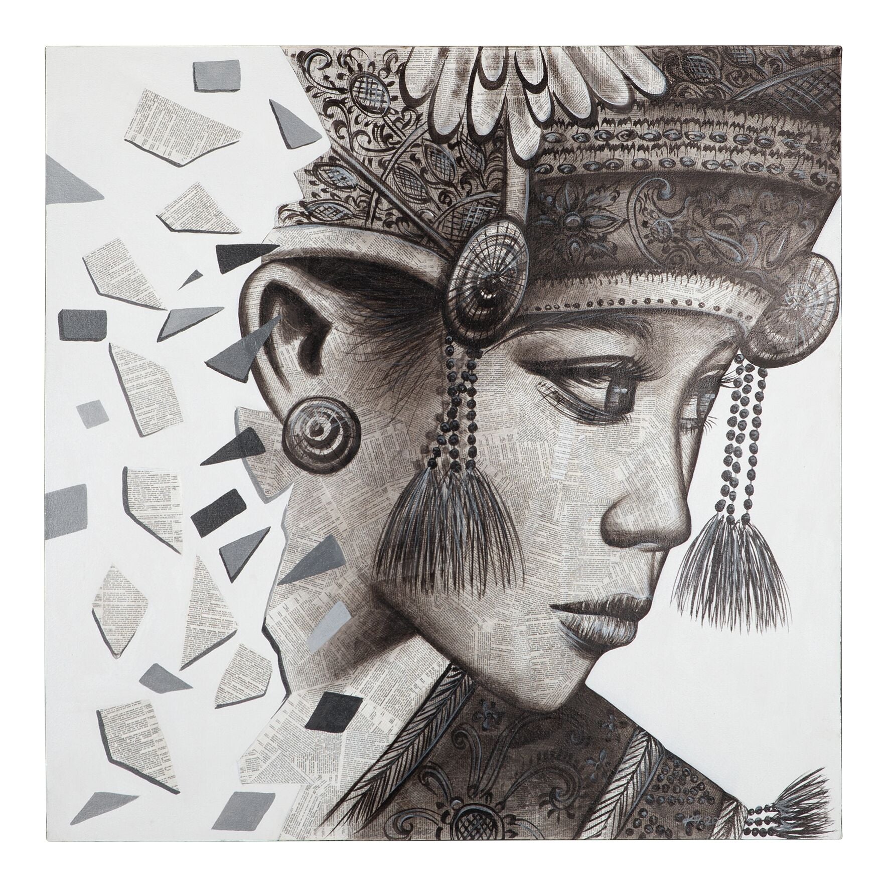 Wanddecoratie Balinees meisje Ketut