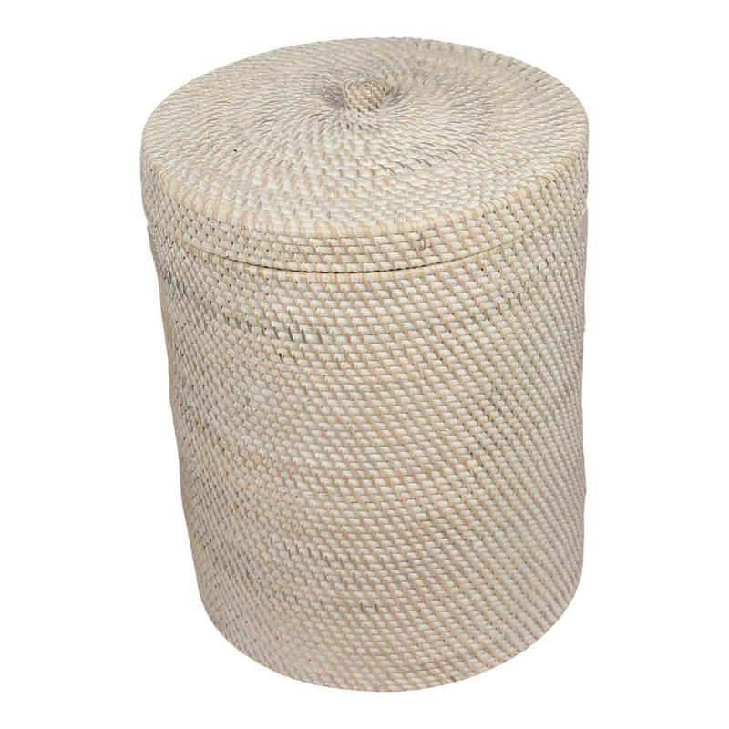 Mand met deksel rotan Zazu-manden met deksel-Earthware-Ik Hout ervan.