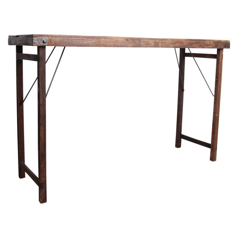 Markt bartafel bruin opklapbaar-bartafels-Raw Materials-Ik Hout ervan.