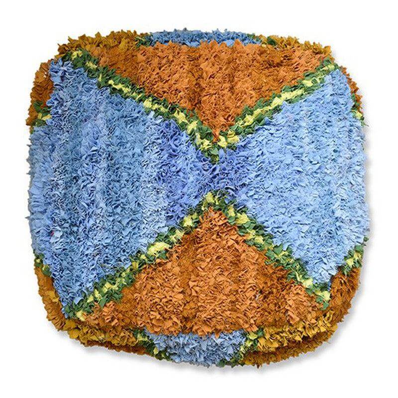 Marokkaans Boucharouite vloerkussen - K1468