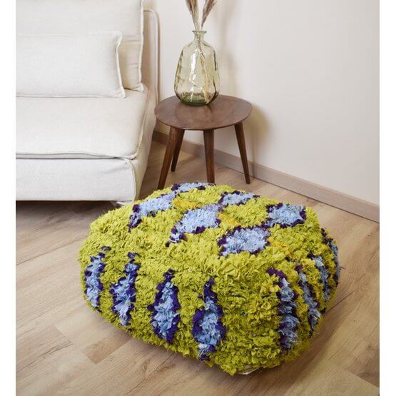 Marokkaans Boucharouite vloerkussen - K1476