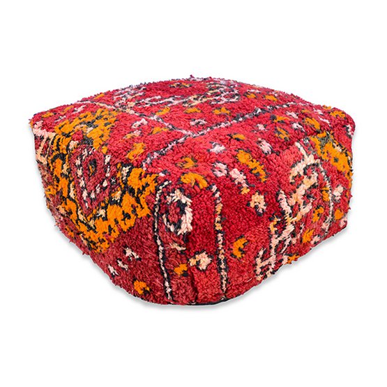 Marokkaans vloerkussen vintage - K1218-Vloerkussens-Poufs & Pillows-Ik Hout ervan.