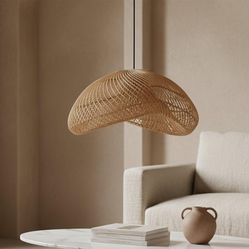 Maze hanglamp Organic naturel-Hanglampen-Raw Materials-Ik Hout ervan.