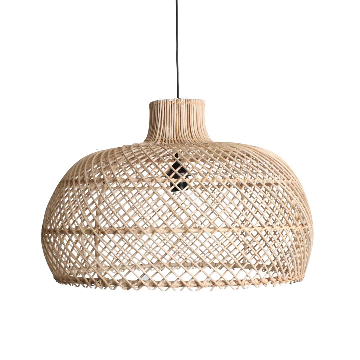 Maze hanglamp naturel Large-Hanglampen-Raw Materials-Ik Hout ervan.