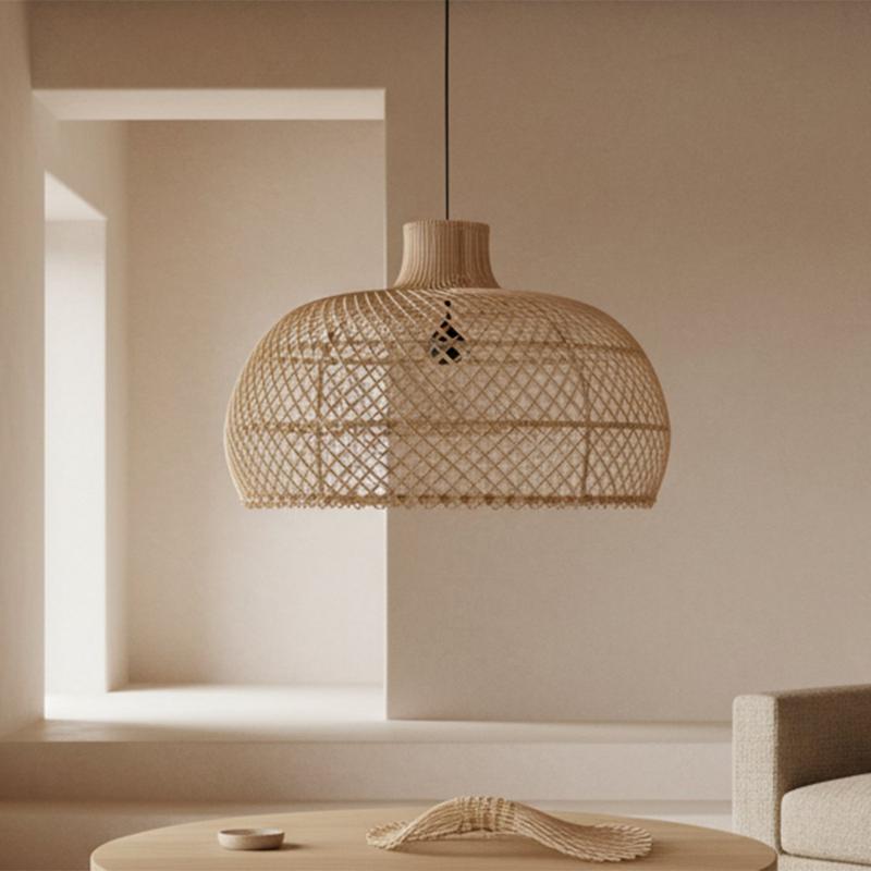 Maze hanglamp naturel Large-Hanglampen-Raw Materials-Ik Hout ervan.
