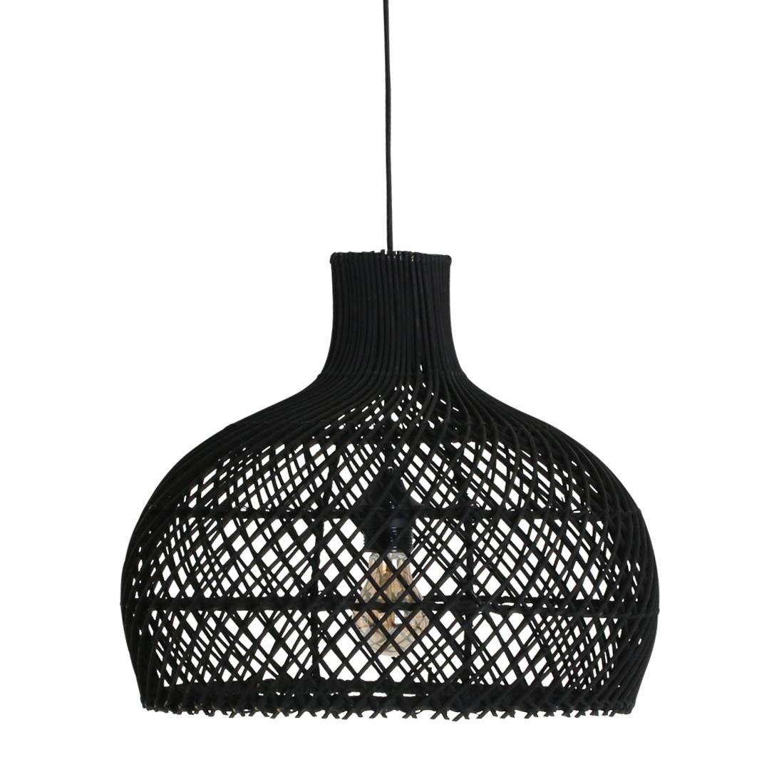 Maze hanglamp zwart small-Hanglampen-Raw Materials-Ik Hout ervan.