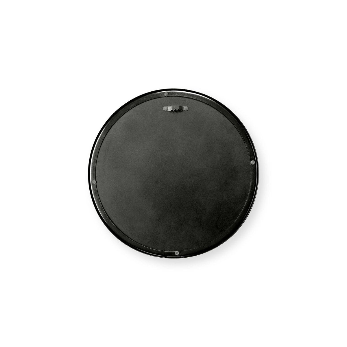Mirror Round Deep Black 30cm