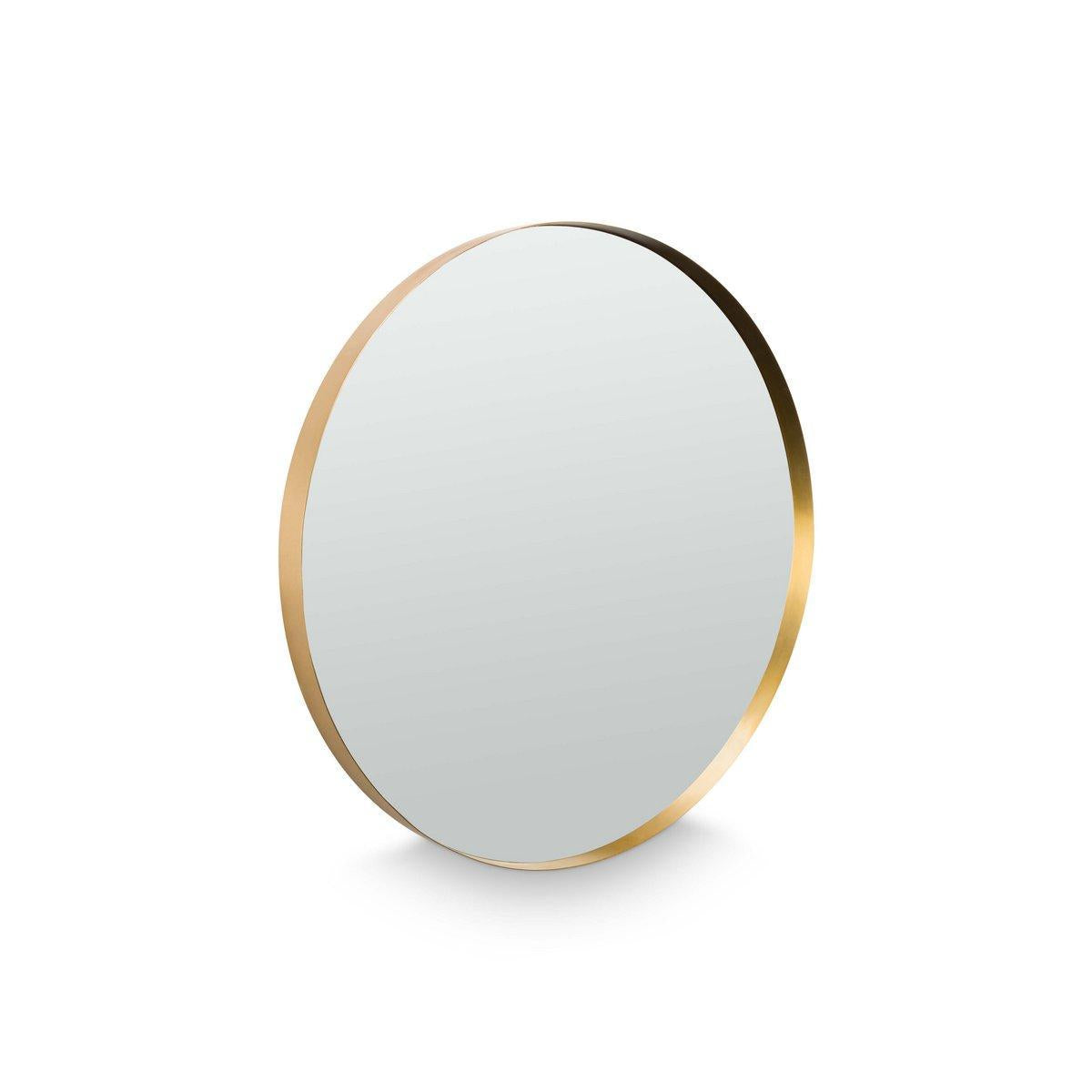 Mirror Round Deep Gold 60cm