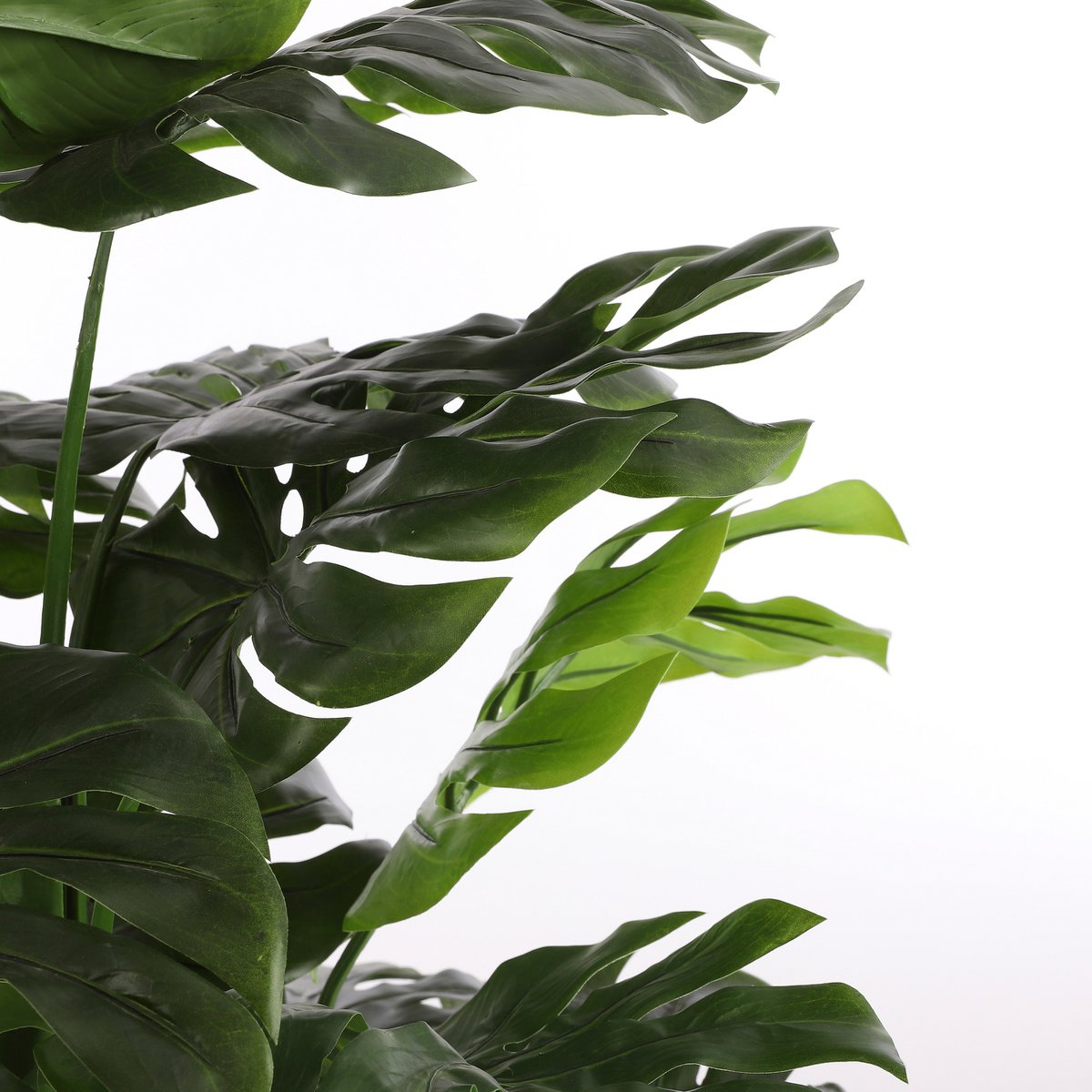 Monstera Kunstplant - H100 x Ø70 cm - Groen-Mica Decorations-Ik Hout ervan.