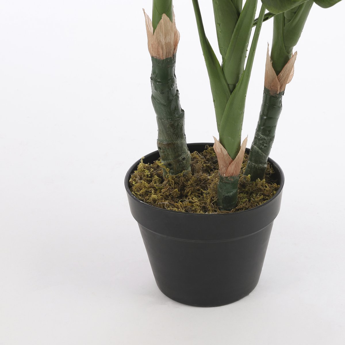 Monstera Kunstplant - H100 x Ø75 cm - Groen-Kunst planten-Mica Decorations-Ik Hout ervan.