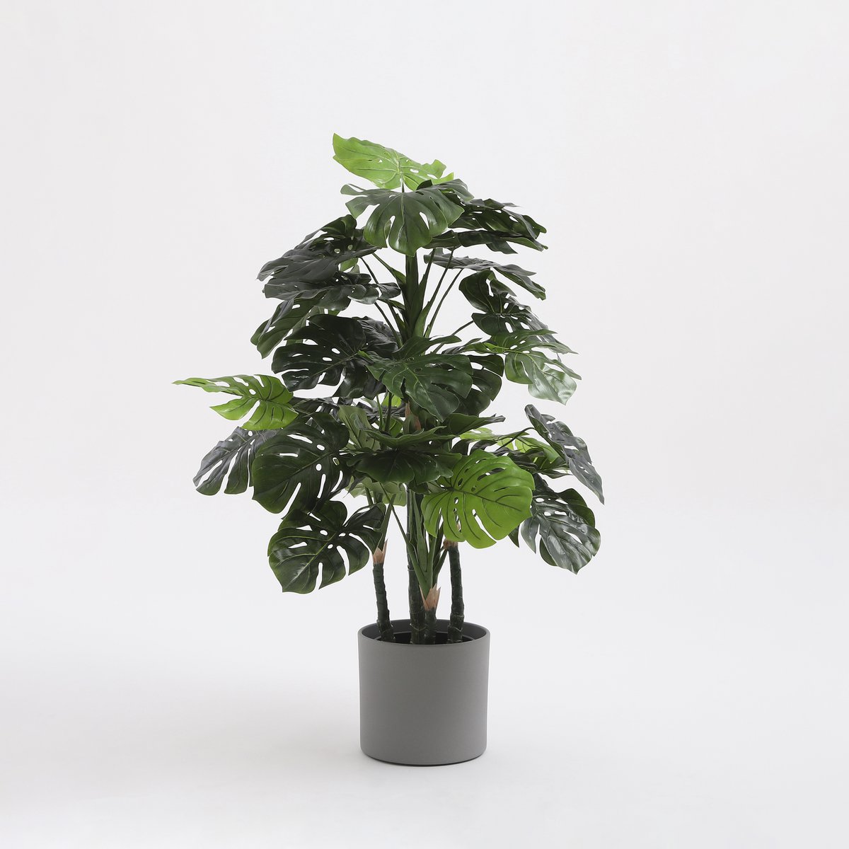 Monstera Kunstplant - H140 x Ø80 cm - Groen-Mica Decorations-Ik Hout ervan.