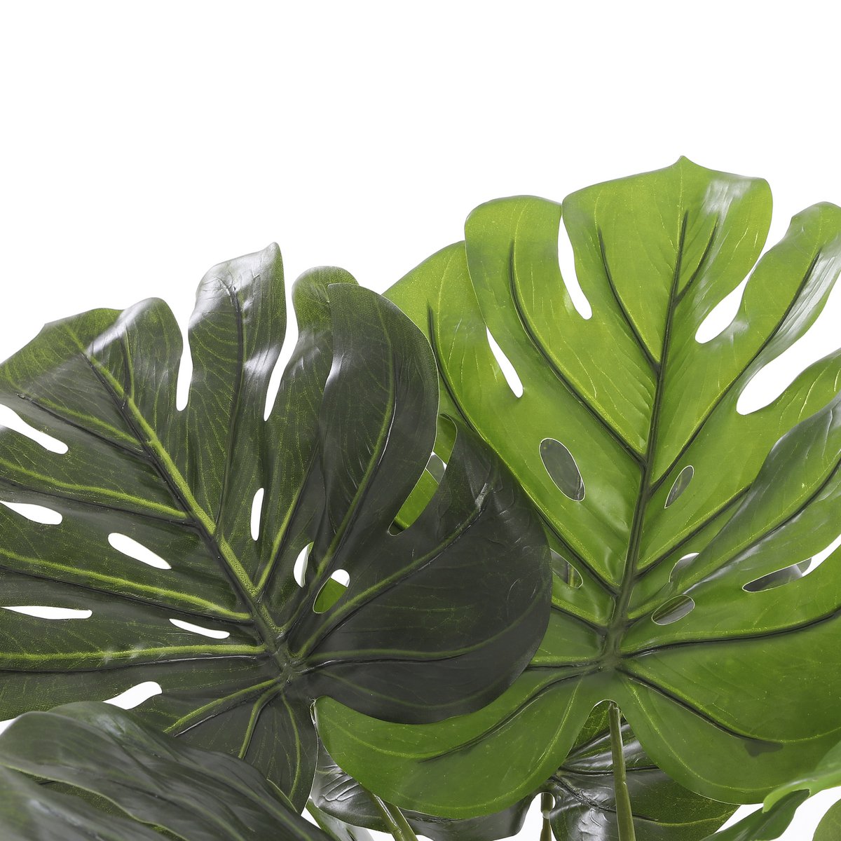Monstera Kunstplant - H60 x Ø80 cm - Groen-Kunst planten-Mica Decorations-Ik Hout ervan.