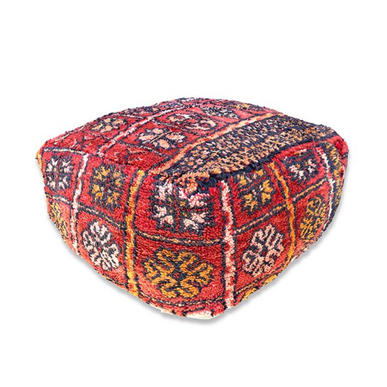 Moroccan Floor Cushion - K1049-Vloerkussens-Poufs & Pillows-Ik Hout ervan.