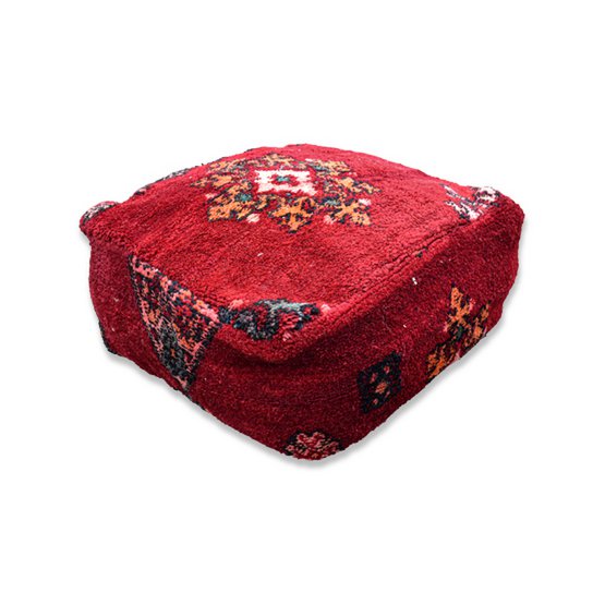 Moroccan Floor Cushion - K977-Vloerkussens-Poufs & Pillows-Ik Hout ervan.