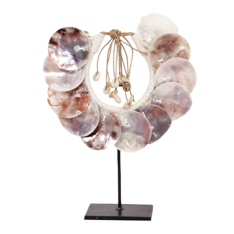 N1 kleine schelp ketting-Pole To Pole-Ik Hout ervan.