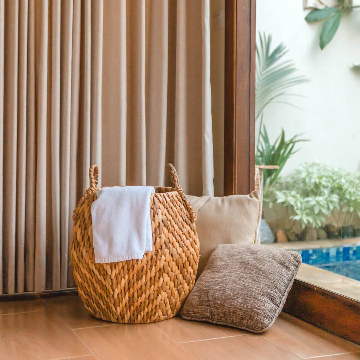 Opbergmand WAYAG van waterhyacin