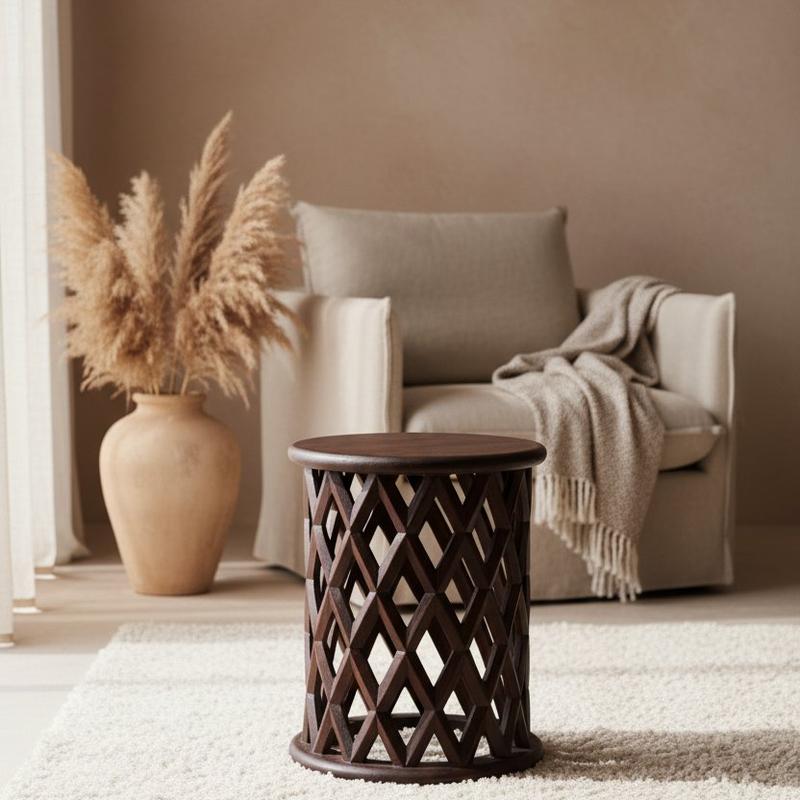 Pacific kruk/bijzettafel Palau-bijzettafel-Raw Materials-Ik Hout ervan.