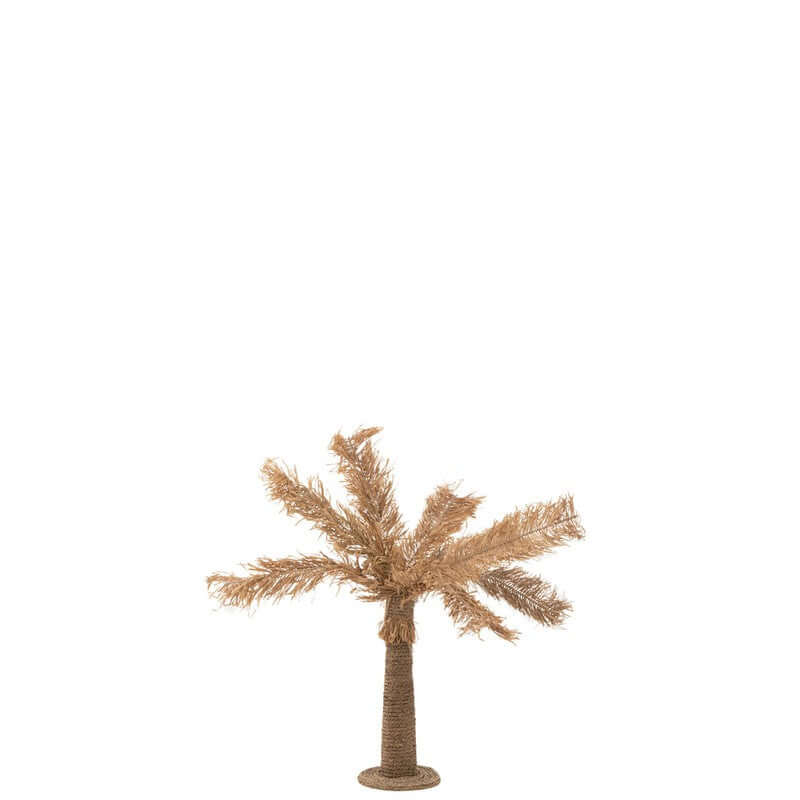 Palmtree Zeegras Natuurlijk Klein J-Line Palmboom Zeegras Natuurlijk Klein Materiaal Breedte: 28 cm Hoogte: 133 cm Lengte: 28 cm Gewicht: 1,8 kg Collectie: Zomer 2024 Kleur: Natuurlijke samenstelling: Zeegras (80%), hars (20%)