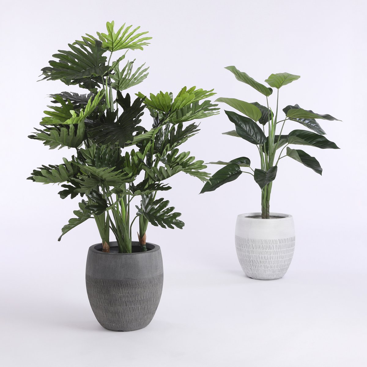 Philodendron Kunstplant - H100x Ø70 cm - Groen-Mica Decorations-Ik Hout ervan.