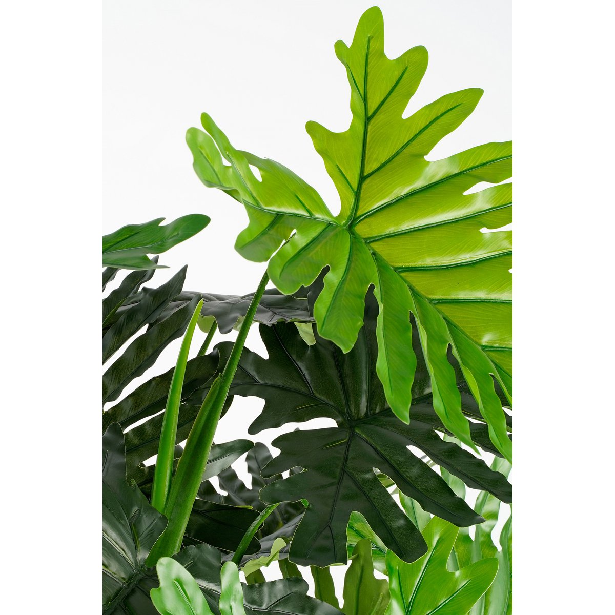 Philodendron Kunstplant - H120 x Ø80 cm - Groen-Kunst planten-Mica Decorations-Ik Hout ervan.