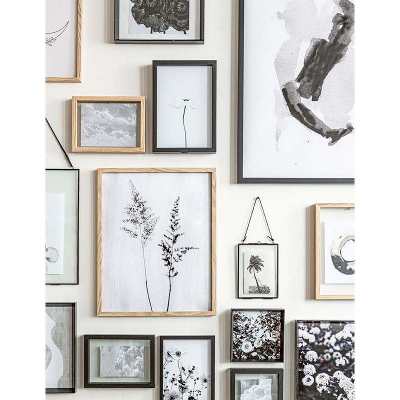 Photo Frame Metal Black with Lock 30x40x0.7cm-vtwonen-Ik Hout ervan.