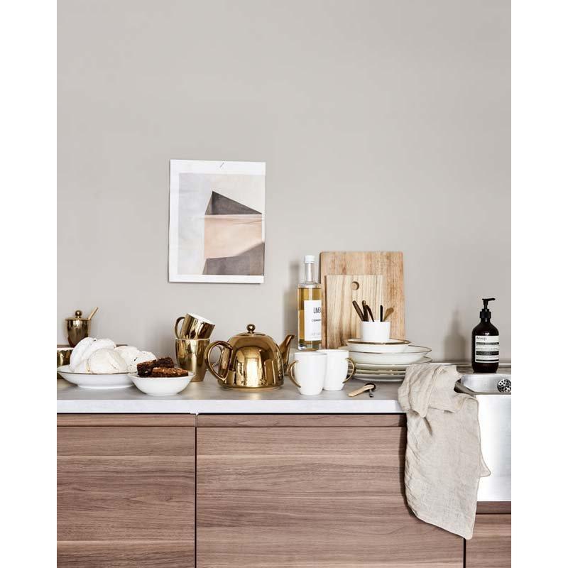 Set/16 Dinnerware Raw White Gold-vtwonen-Ik Hout ervan.