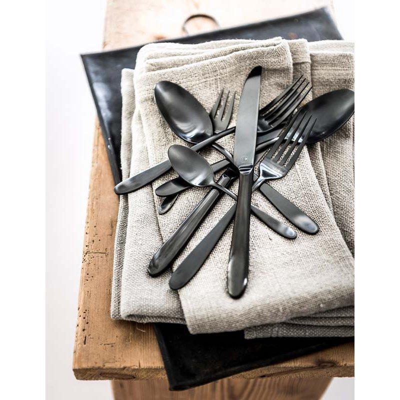Set/18 Cutlery Matt Black