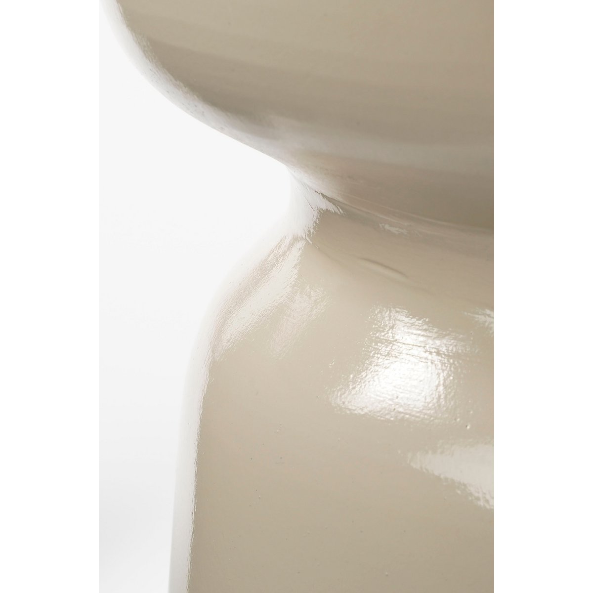 Stage Bijzettafel - H45 x Ø35 cm - Cement - Beige-bijzettafel-Mica Decorations-Ik Hout ervan.