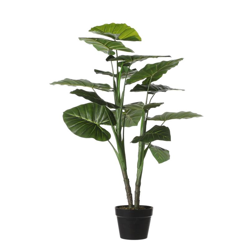 Taro Kunstplant - H100 x Ø70 cm - Groen-Mica Decorations-Ik Hout ervan.
