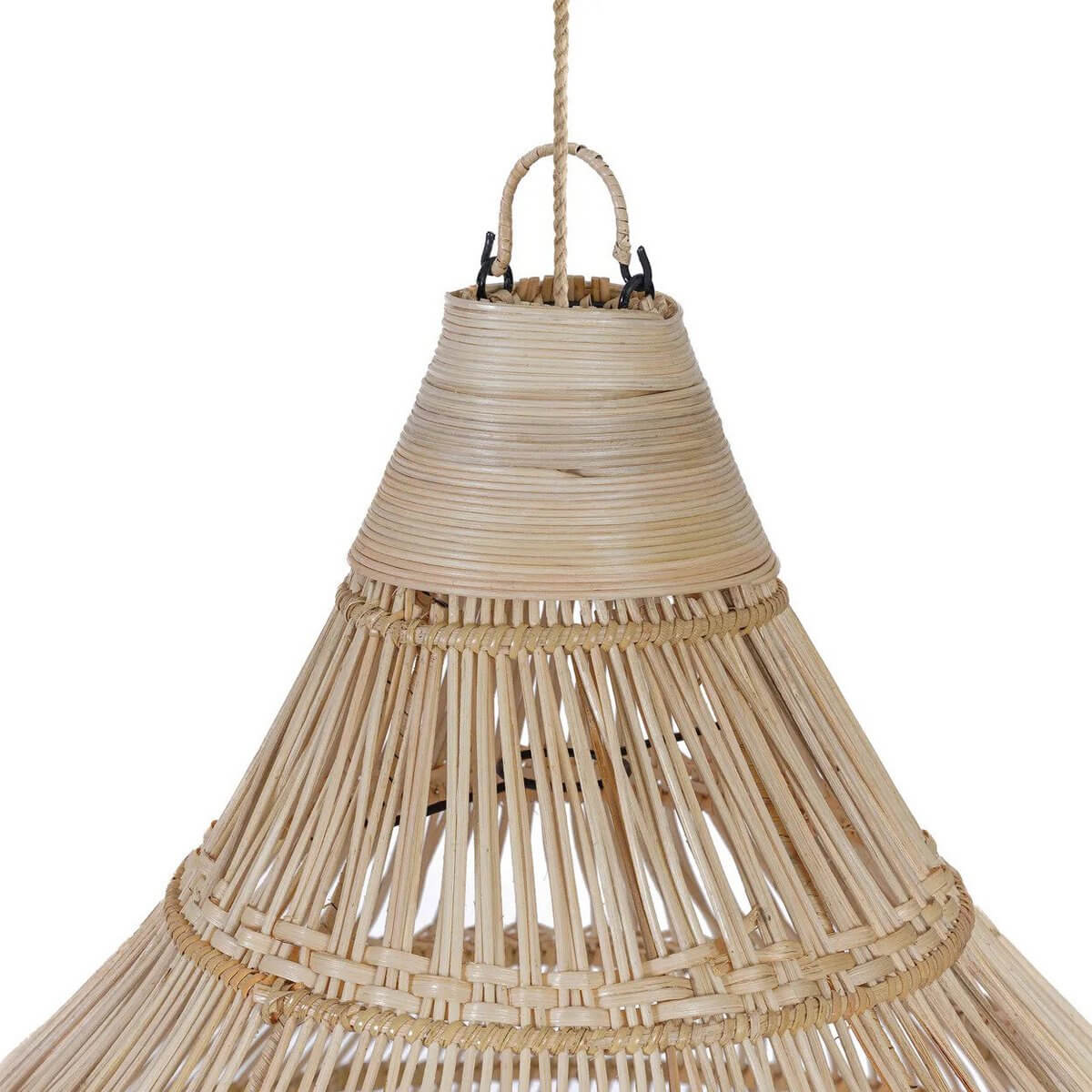 The Drop Hanger - Naturel - M-Hanglampen-Bazar Bizar Living-Ik Hout ervan.