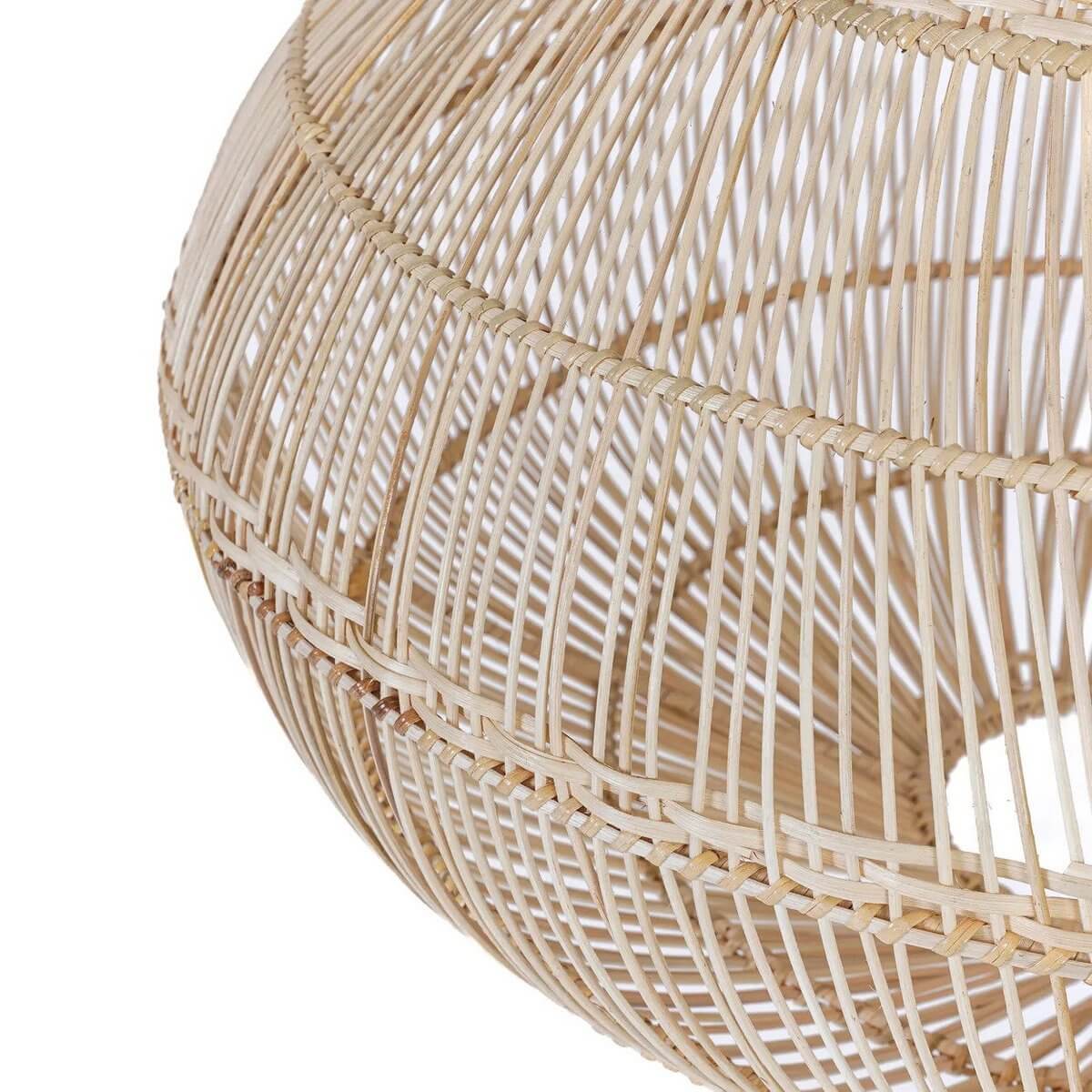 The Drop Hanger - Naturel - M-Hanglampen-Bazar Bizar Living-Ik Hout ervan.