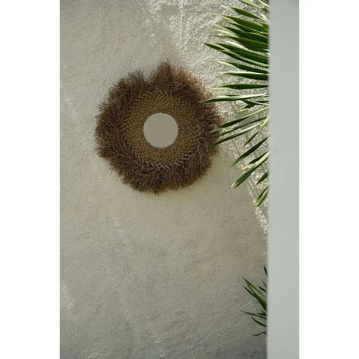 The Early Monday Mirror - Natuurlijk-Ronde spiegels-Bazar Bizar Living-Ik Hout ervan.