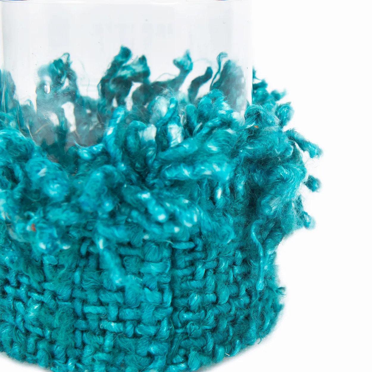 The Oh My Gee Candle Holder - Aqua - L-Ik Hout ervan.-Ik Hout ervan.