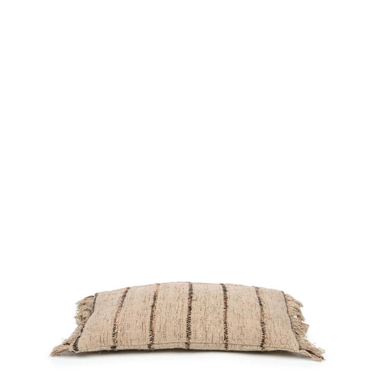 The Oh My Gee Kussenhoes - Beige Zwart - 30x50-Bazar Bizar Living-Ik Hout ervan.