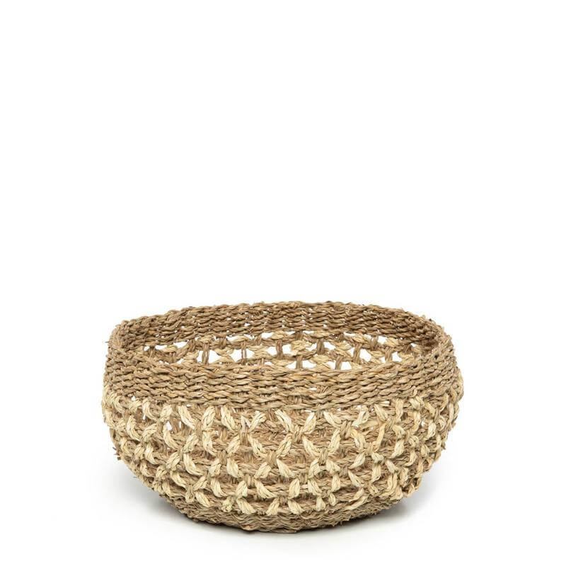 The Phu Quoc Basket - Natural - S-Bazar Bizar Living-Ik Hout ervan.