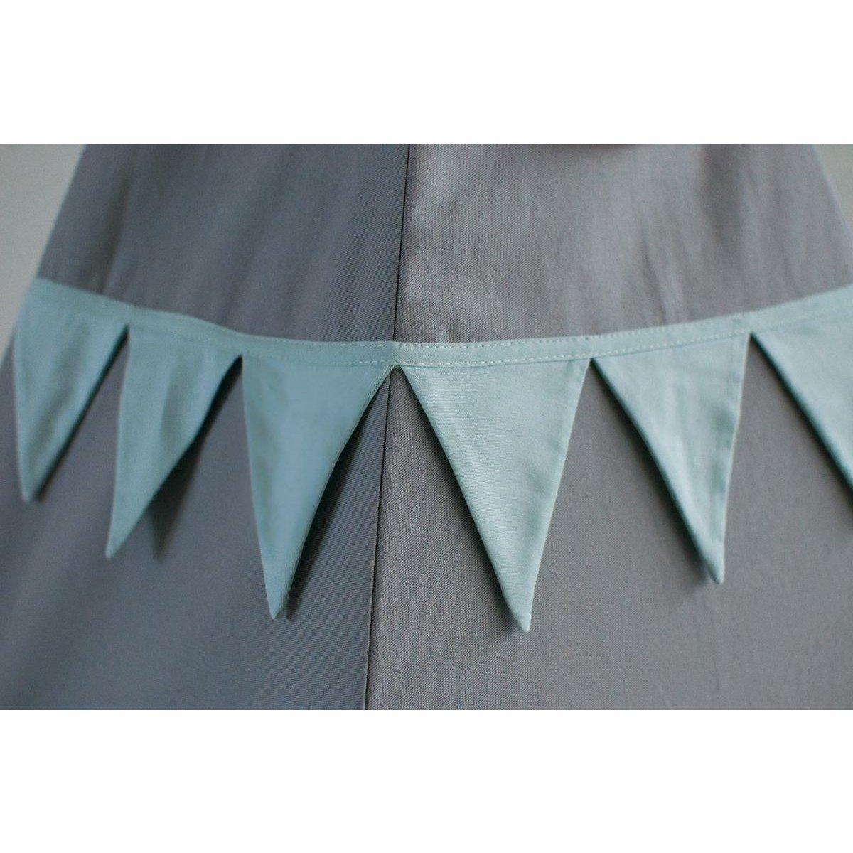 Tipi "Mint Love" met slinger en mattenset-Moi Mili-Ik Hout ervan.