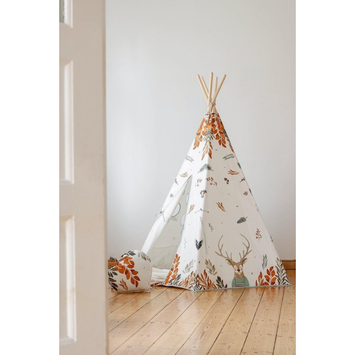 Tipi en mattenset "Forest Friends"