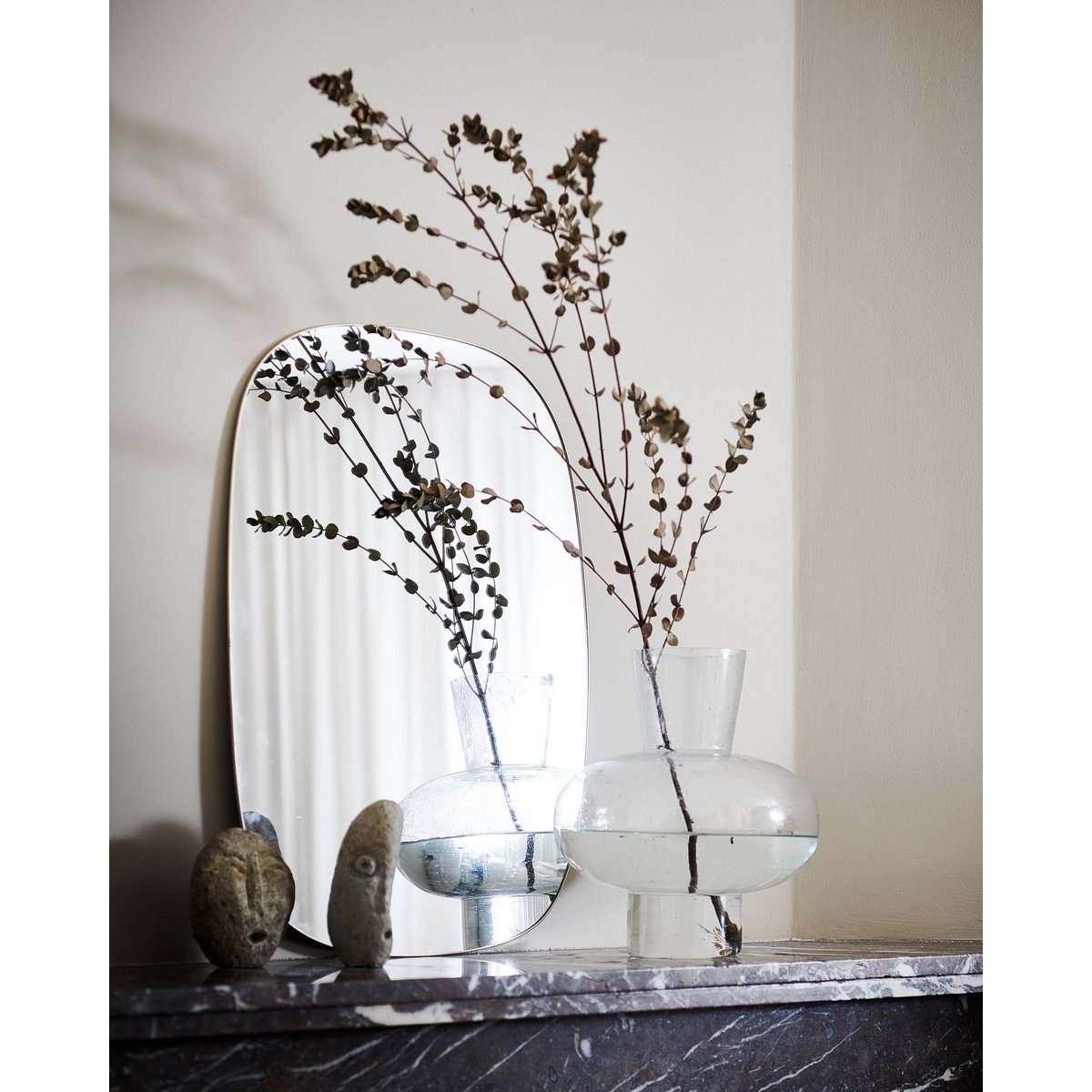 Vase Glass Clear 23x27cm