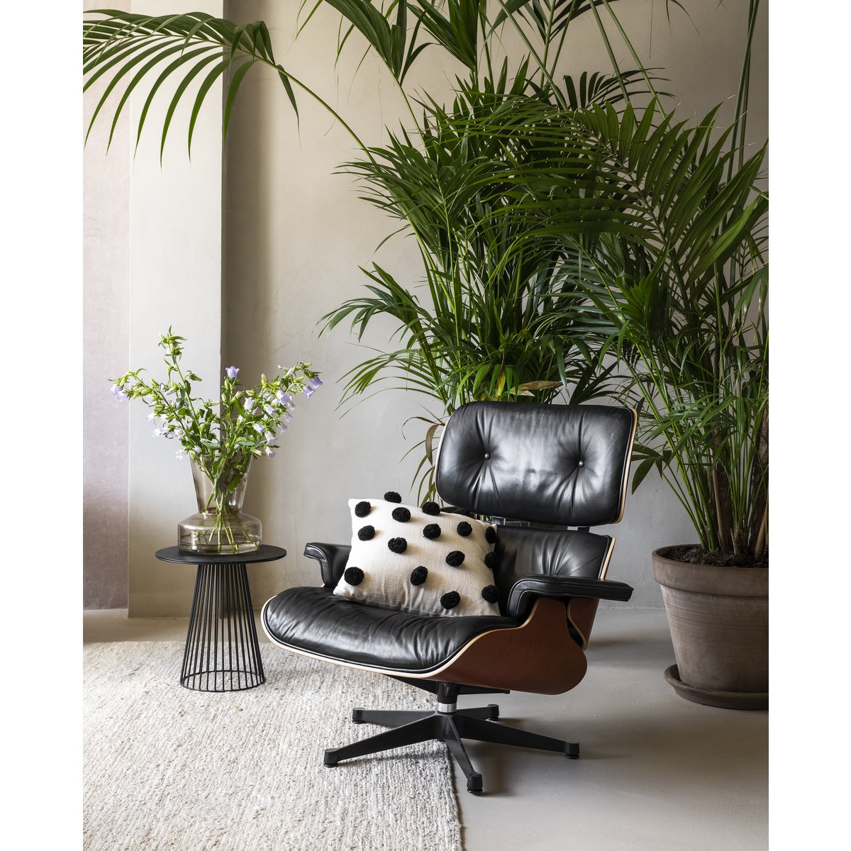 Vase Glass Clear Trumpet Large 26x30cm-vtwonen-Ik Hout ervan.