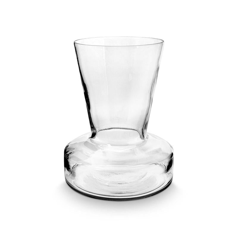 Vase Glass Clear Trumpet Small 16x19cm-vtwonen-Ik Hout ervan.