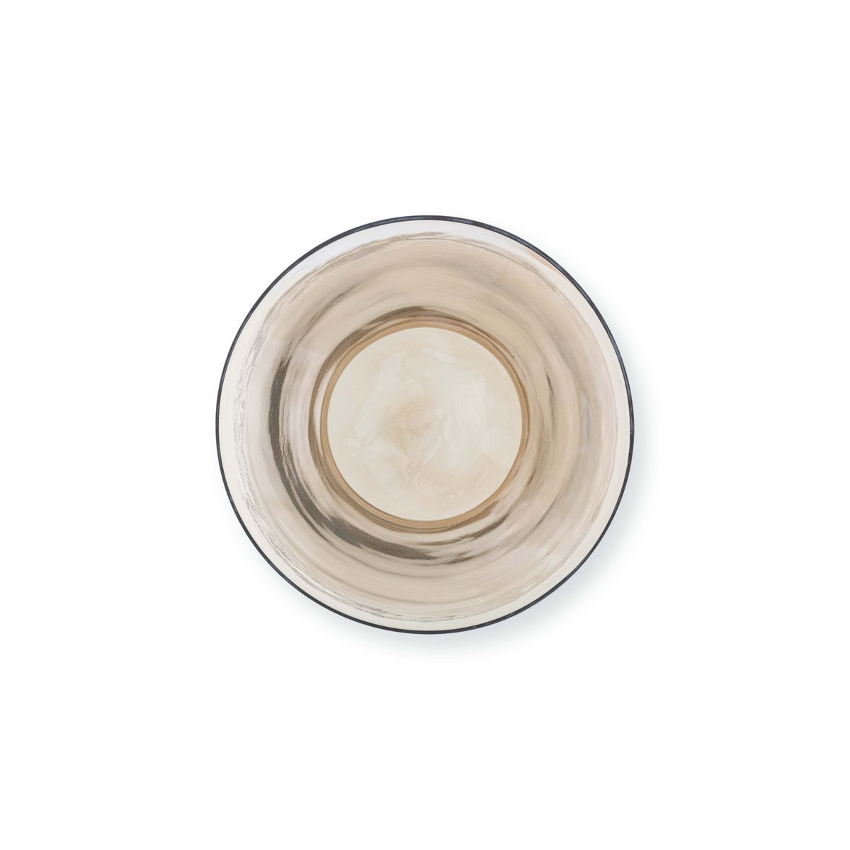 Vase Glass Mirre Sand Trumpet Large 26x30cm