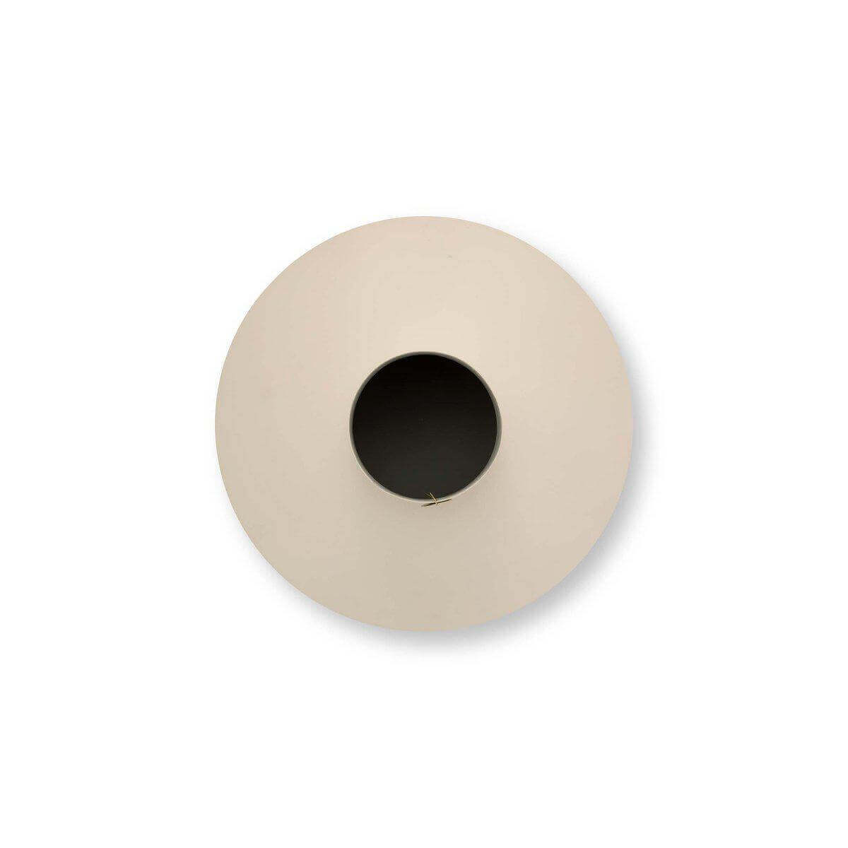 Vase Metal Flax 38x31cm