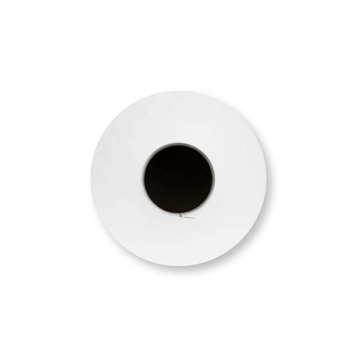 Vase Metal White 24x38cm