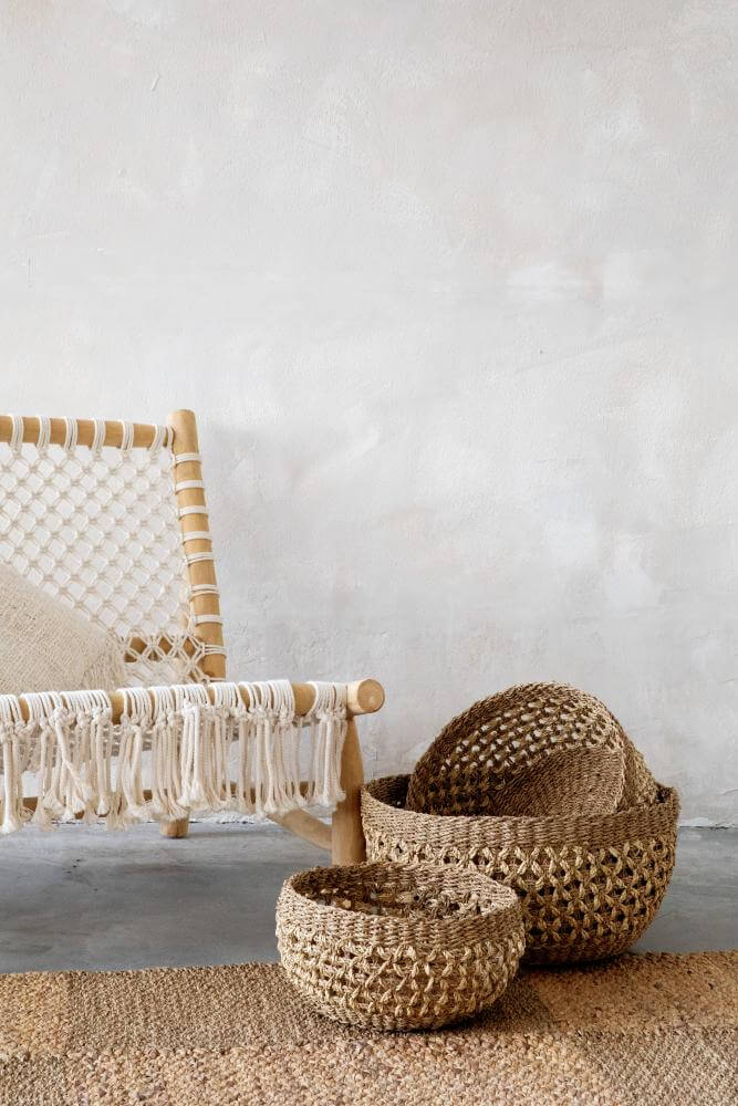 Zeegras vloerkleed The Paddle