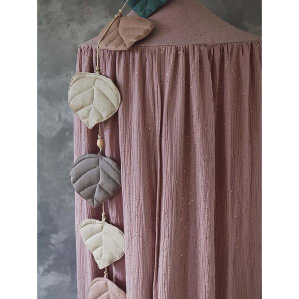 "Spring Dream" Linnen Slinger met Bladeren